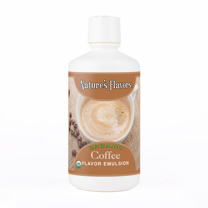 Coffee Flavor Emulsion for High Heat Applications, Organic