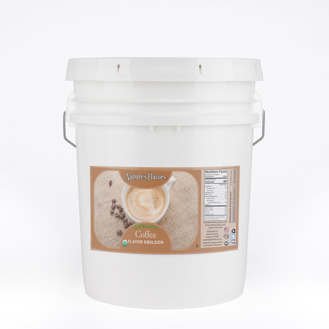 Coffee Flavor Emulsion for High Heat Applications, Organic