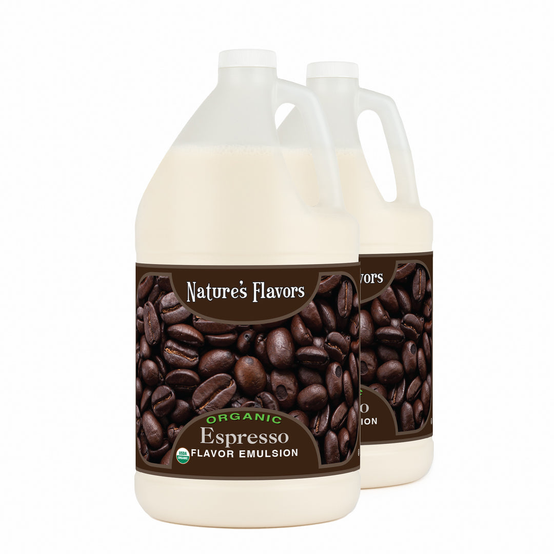 Espresso Flavor Emulsion for High Heat Applications, Organic