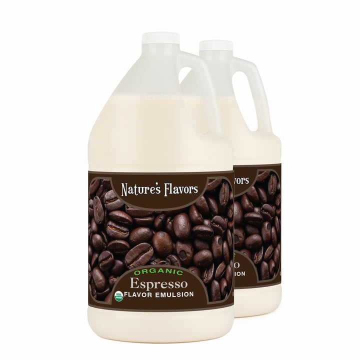 Espresso Flavor Emulsion for High Heat Applications, Organic
