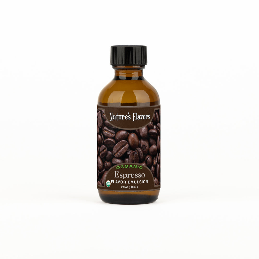 Espresso Flavor Emulsion for High Heat Applications, Organic
