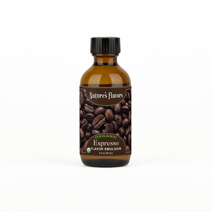 Espresso Flavor Emulsion for High Heat Applications, Organic
