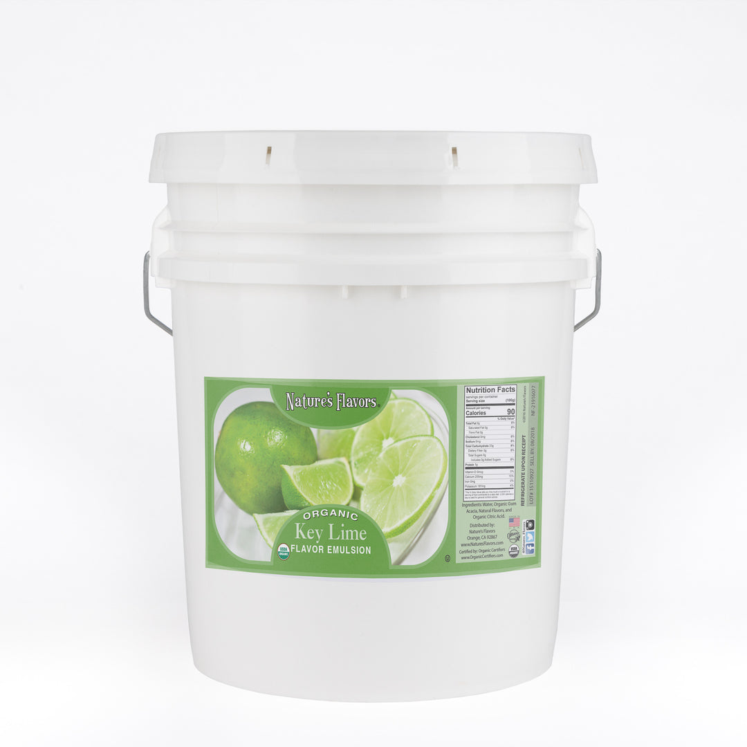 Key Lime Flavor Emulsion for High Heat Applications, Organic