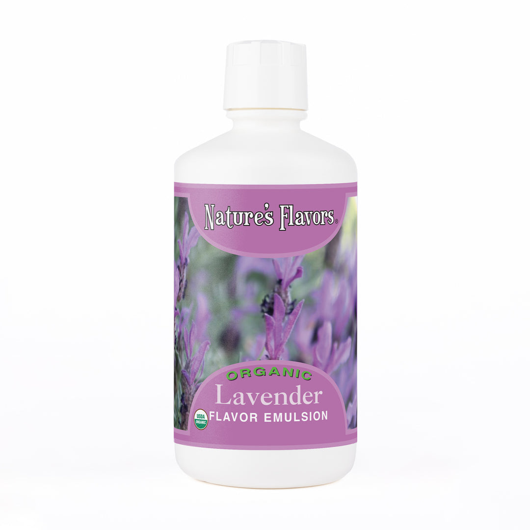 Lavender Flavor Emulsion for High Heat Applications, Organic