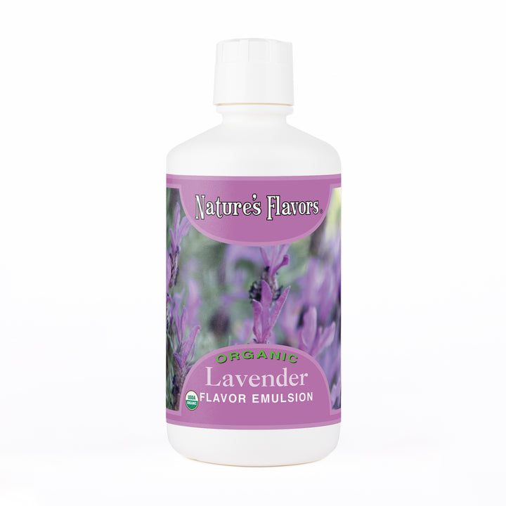 Lavender Flavor Emulsion for High Heat Applications, Organic