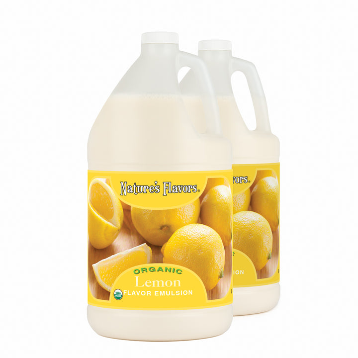 Lemon Flavor Emulsion for High Heat Applications, Organic