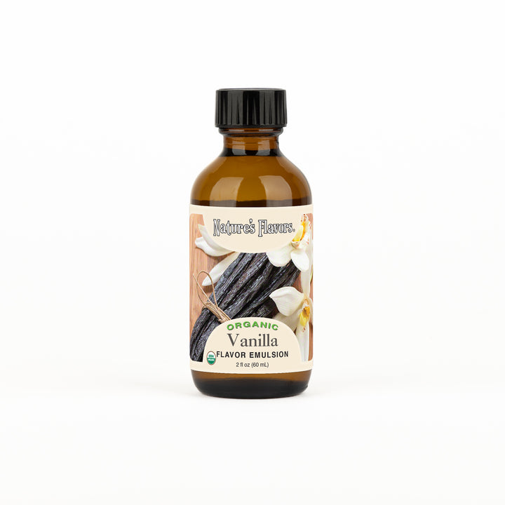 Vanilla Flavor Emulsion for High Heat Applications, Organic