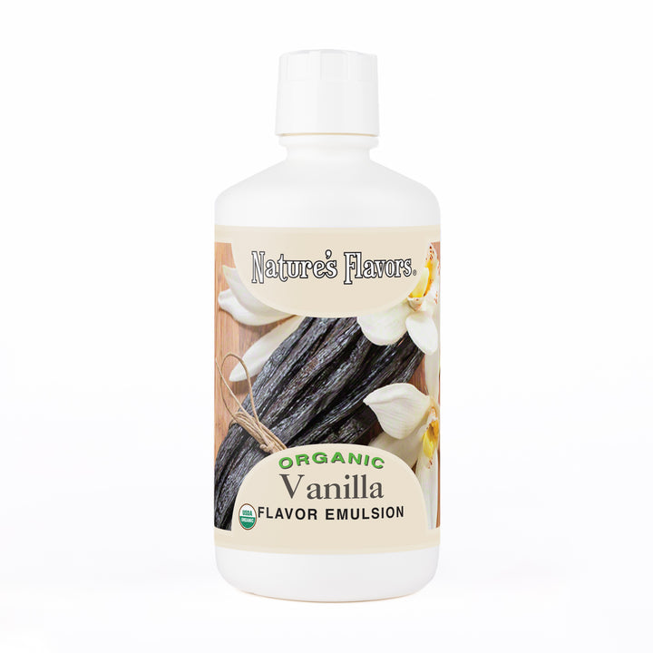 Vanilla Flavor Emulsion for High Heat Applications, Organic