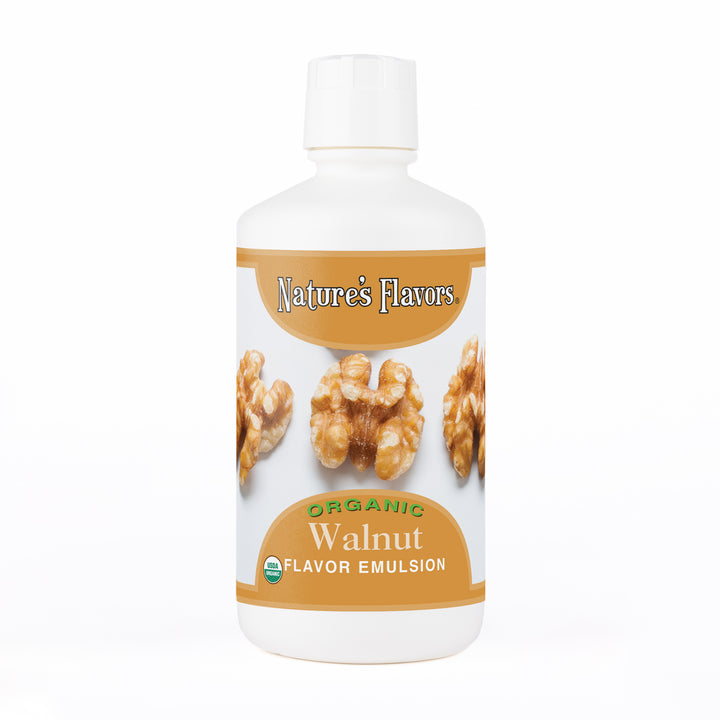 Walnut Flavor Emulsion for High Heat Applications, Organic