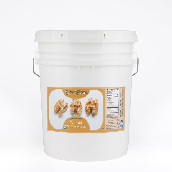 Walnut Flavor Emulsion for High Heat Applications, Organic