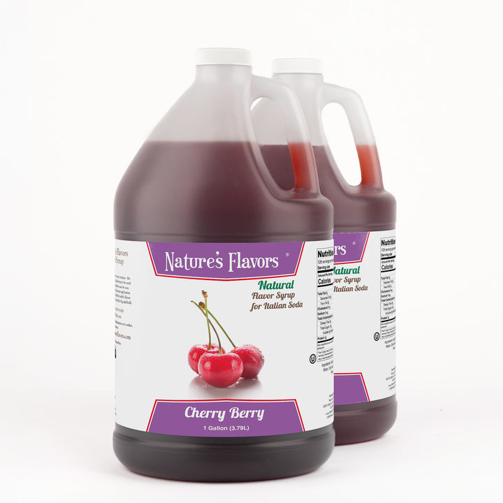 Cherry Berry Italian Soda Syrup, Natural