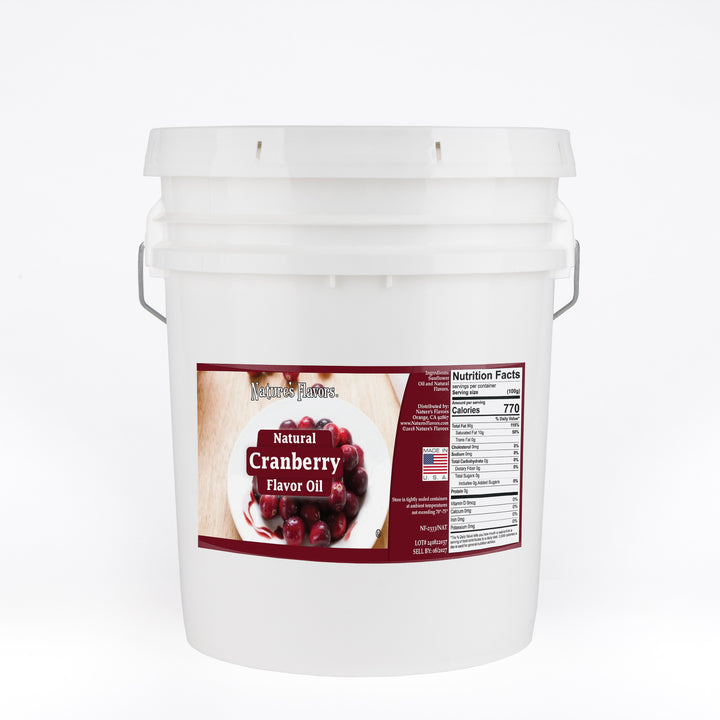 Cranberry Flavor Oil, Natural