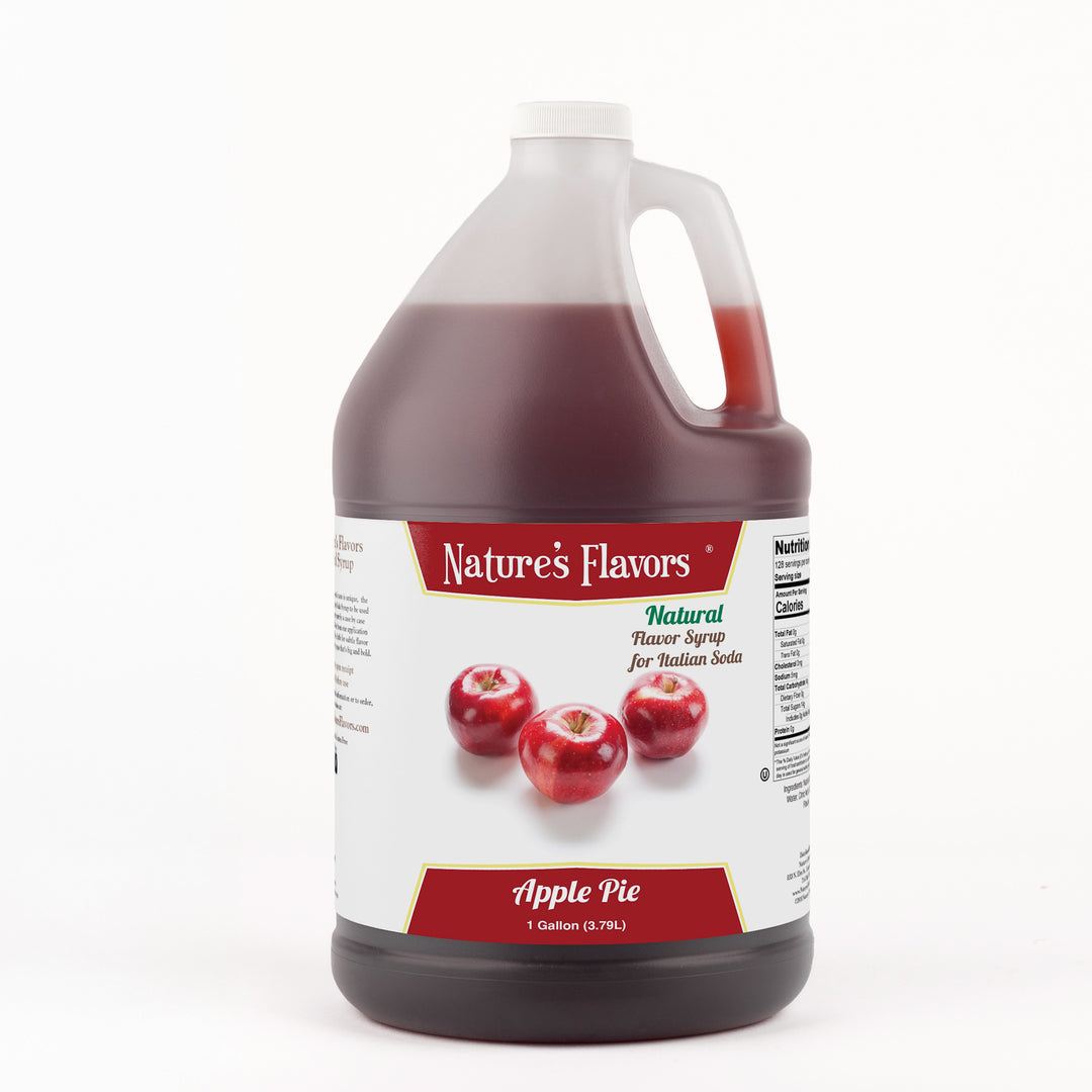 Apple Pie Italian Soda Syrup, Natural