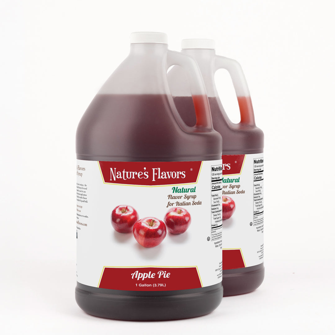 Apple Pie Italian Soda Syrup, Natural