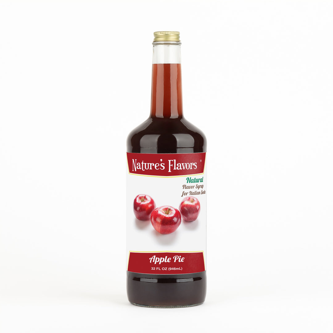 Apple Pie Italian Soda Syrup, Natural