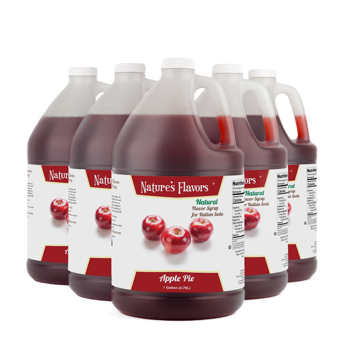 Apple Pie Italian Soda Syrup, Natural