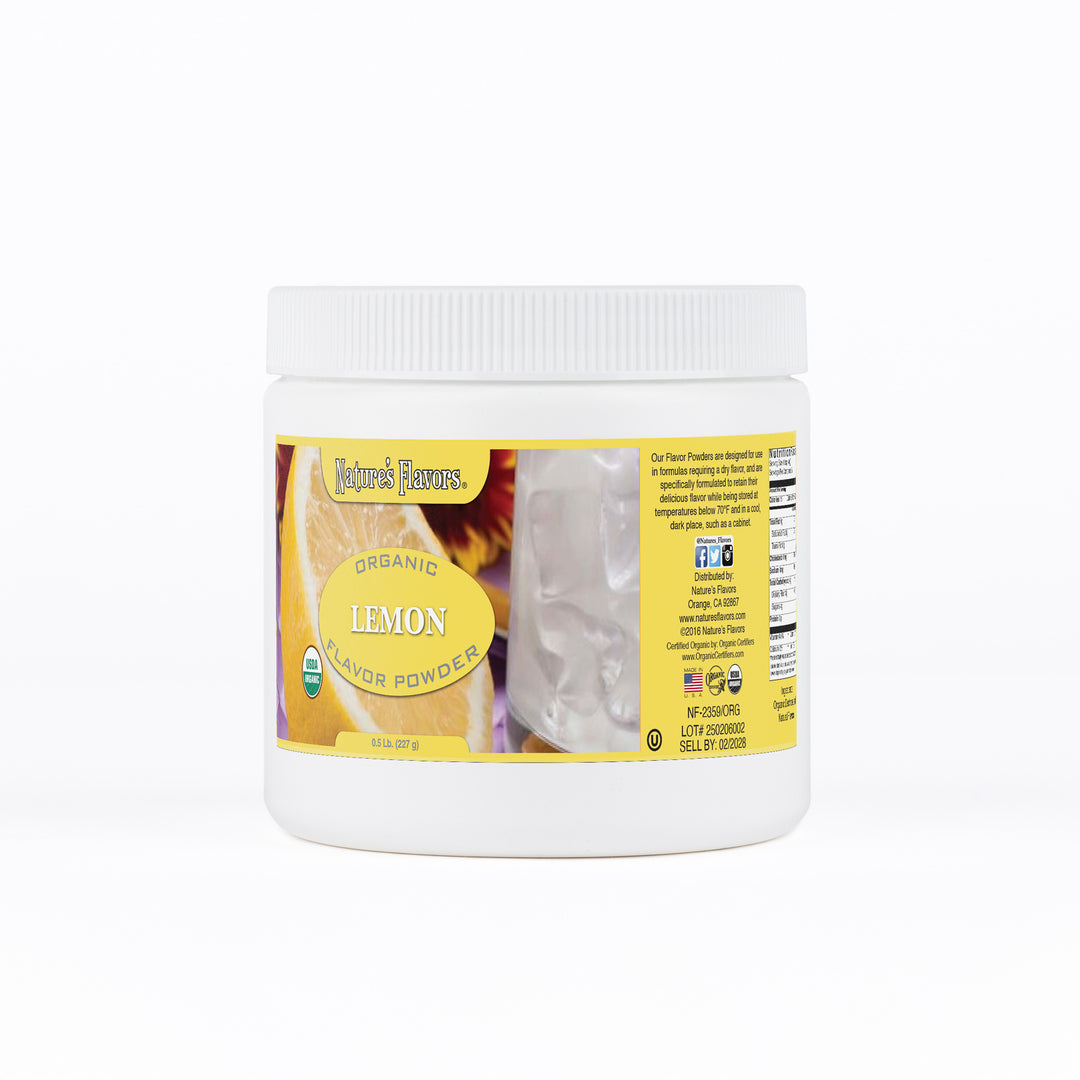 Lemon Flavor Powder, Organic