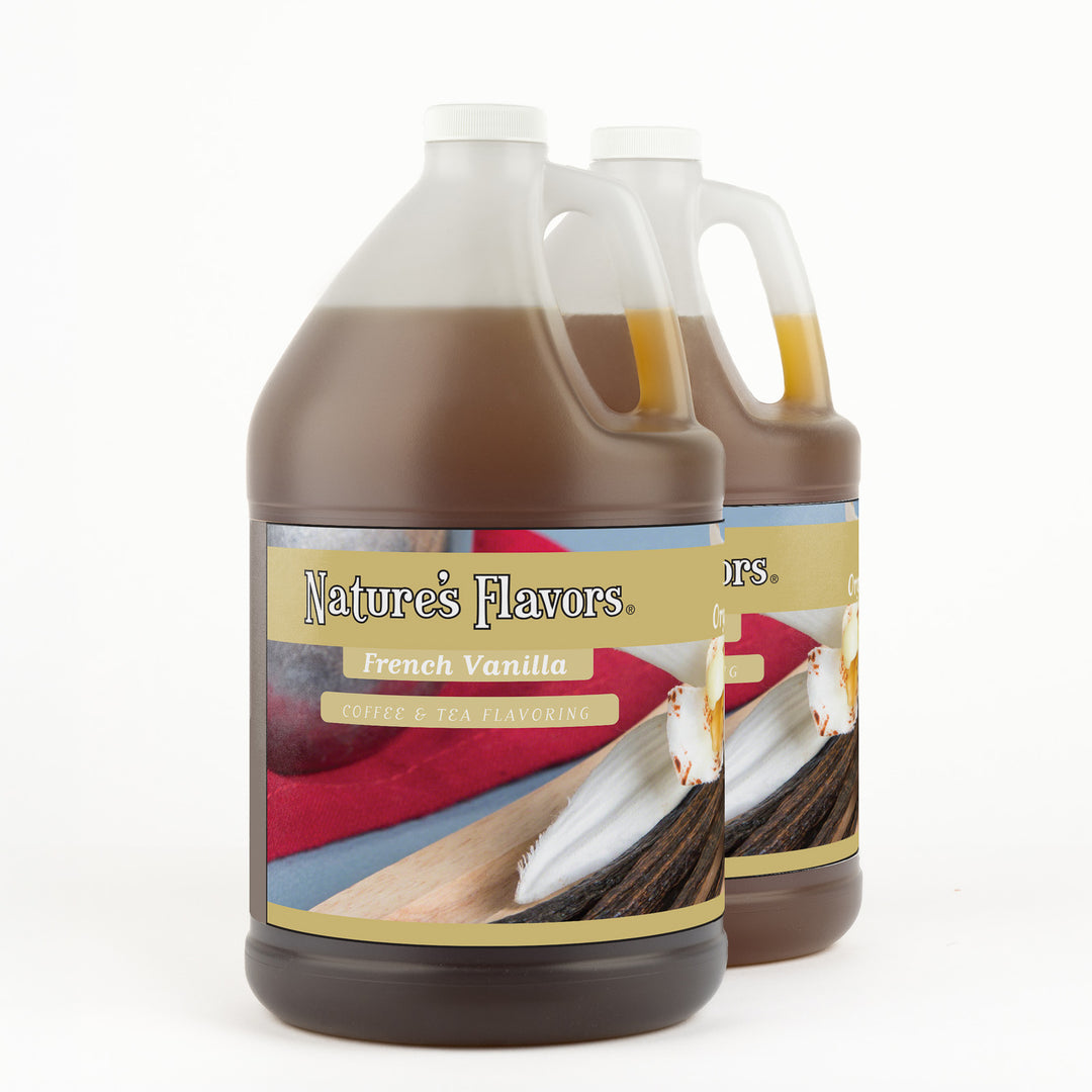 Organic French Vanilla Coffee and Tea Flavoring Without Diacetyl