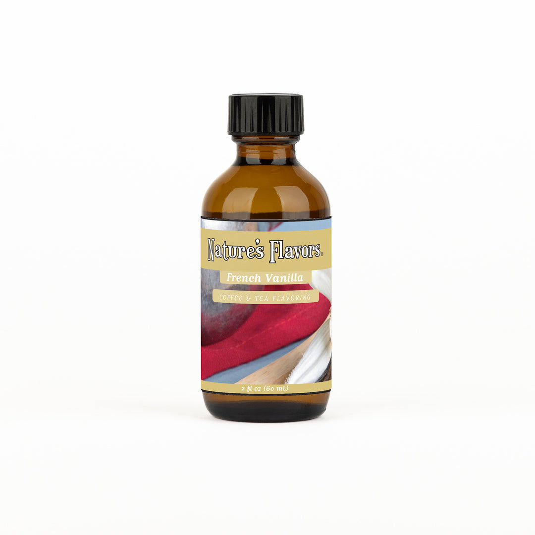 Organic French Vanilla Coffee and Tea Flavoring Without Diacetyl