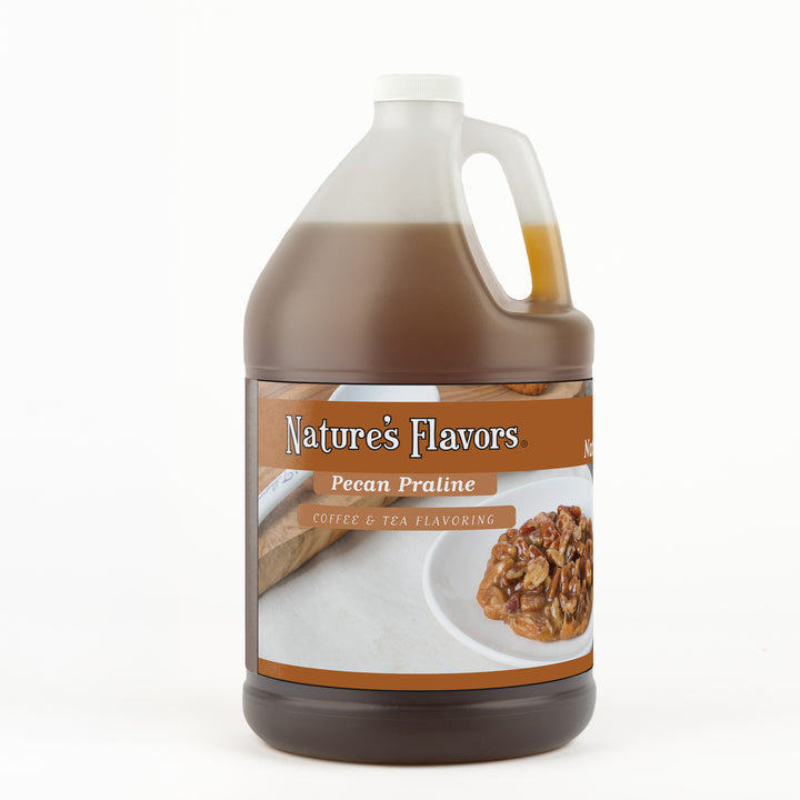 Organic Pecan Coffee and Tea Flavor Without Diacetyl