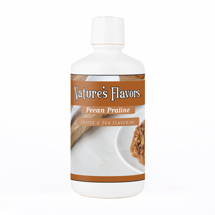 Organic Pecan Coffee and Tea Flavor Without Diacetyl