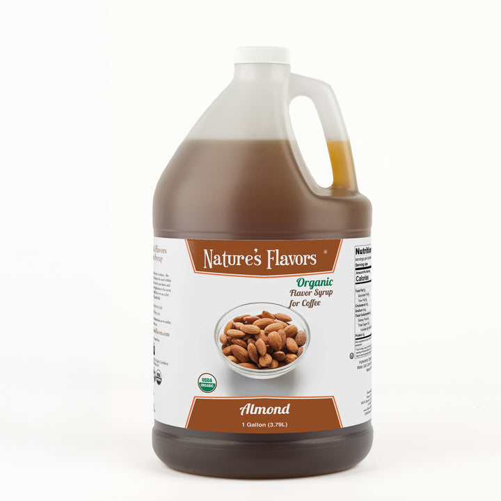 Almond Coffee Syrup, Organic