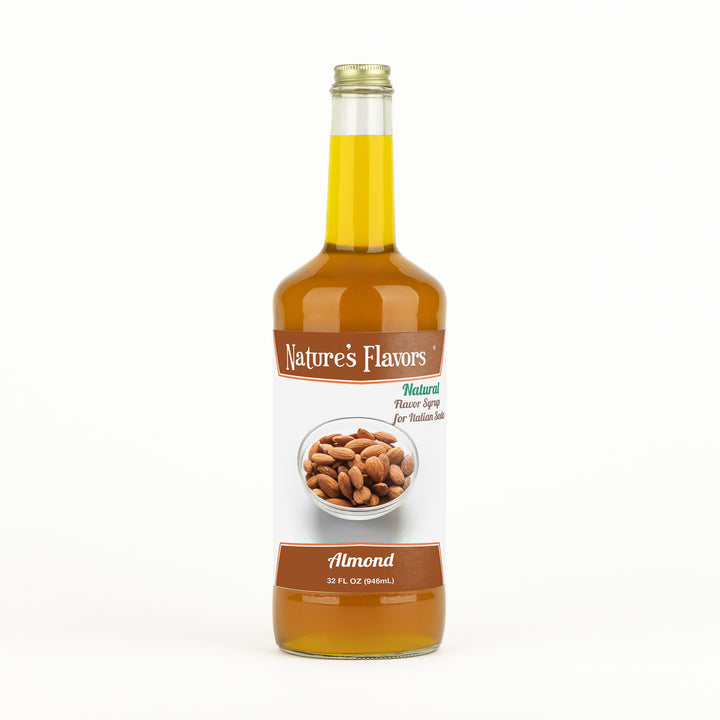 Almond Italian Soda Syrup, Natural