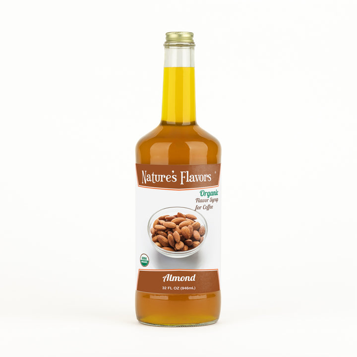 Almond Coffee Syrup, Organic