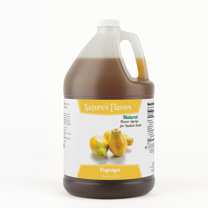 Papaya Italian Soda Syrup, Natural