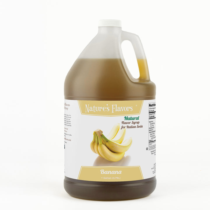 Banana Italian Soda Syrup, Natural