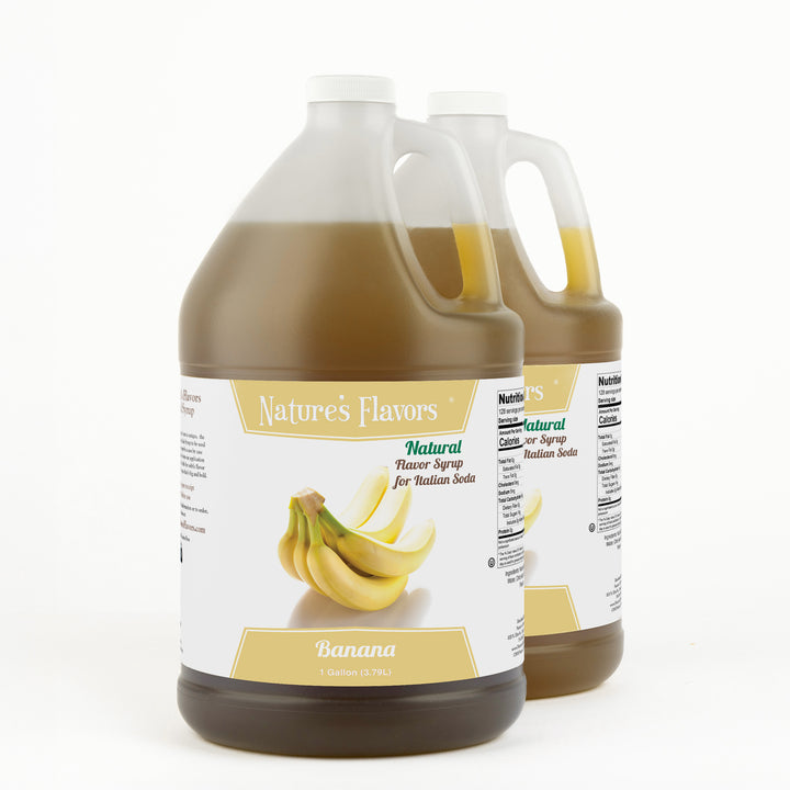 Banana Italian Soda Syrup, Natural