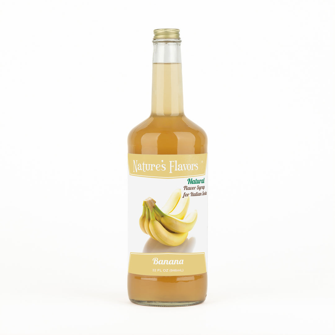 Banana Italian Soda Syrup, Natural