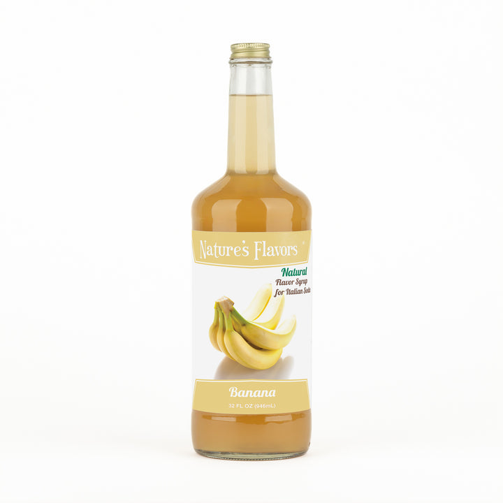 Banana Italian Soda Syrup, Natural