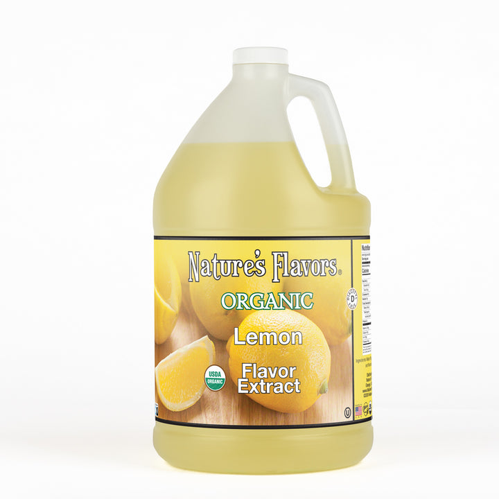 Organic Lemon Flavor Extract Without Diacetyl (Top Notes)