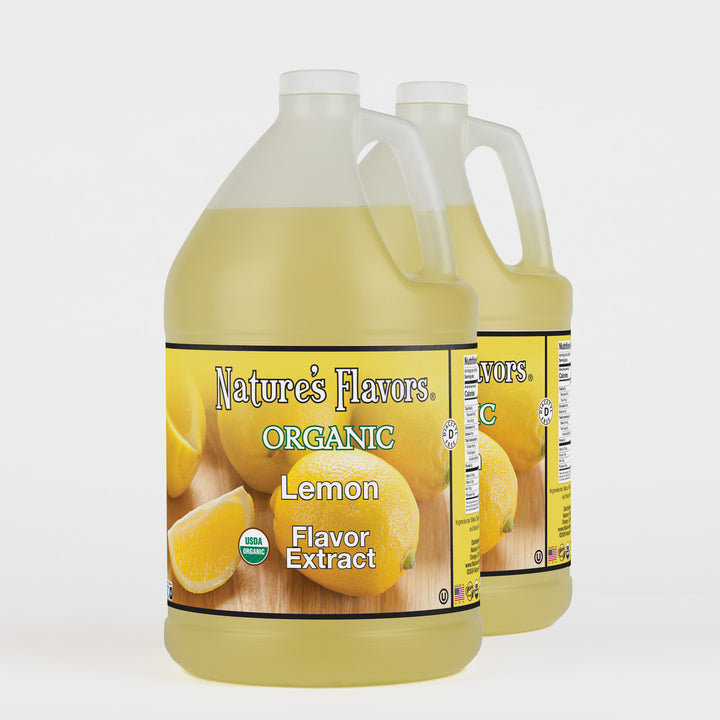 Organic Lemon Flavor Extract Without Diacetyl (Top Notes)