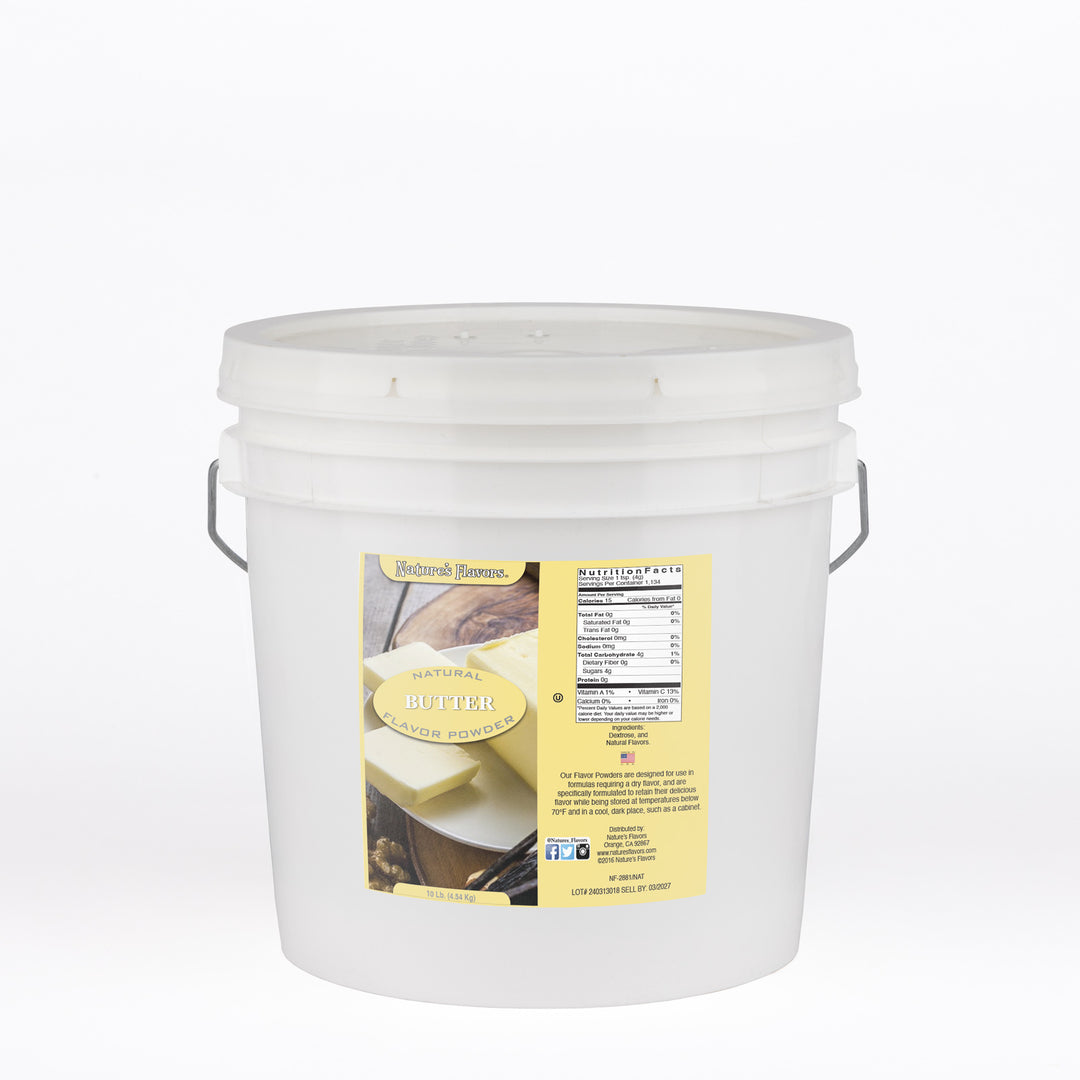 Butter Flavor Powder, Natural