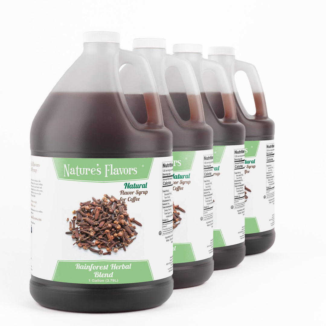 Rainforest Herbal Blend Coffee Syrup, Natural