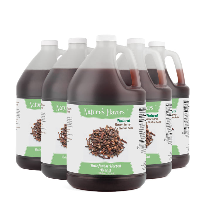 Rainforest Herbal Blend Italian Soda Syrup, Natural