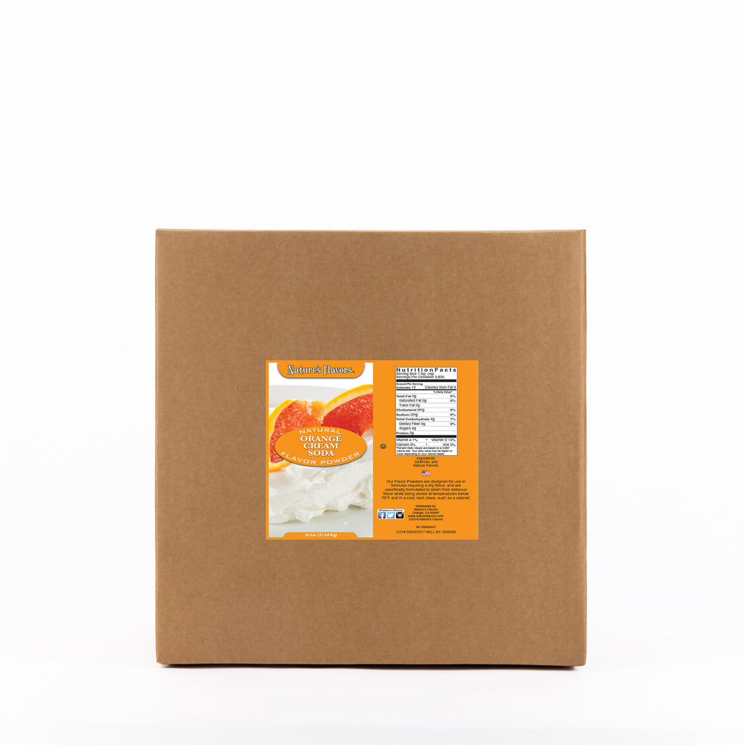 Orange Cream Soda Flavor Powder, Natural