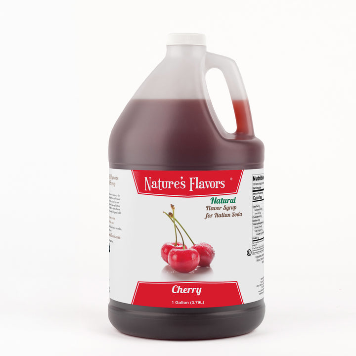 Cherry Italian Soda Syrup, Natural