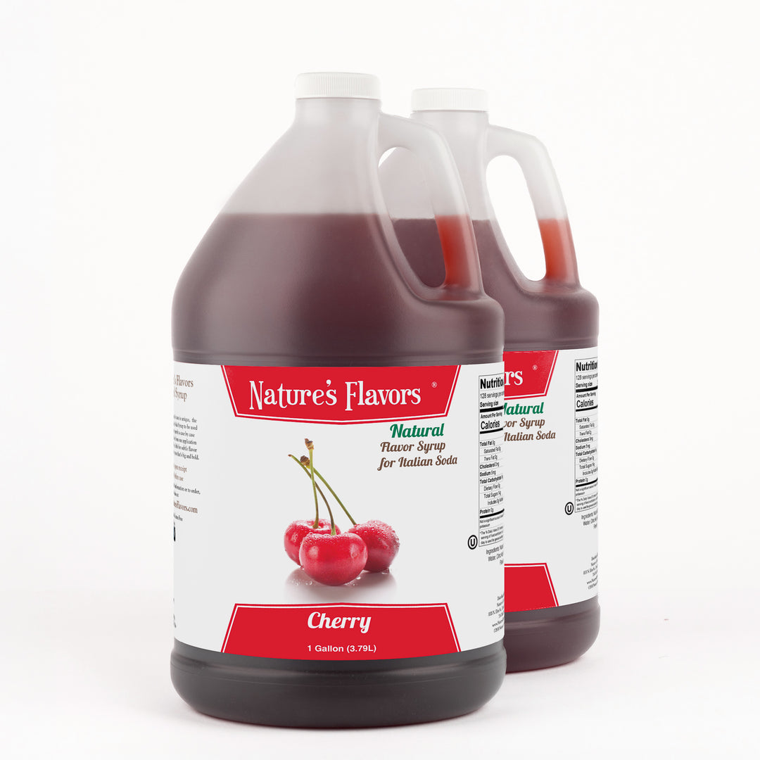 Cherry Italian Soda Syrup, Natural