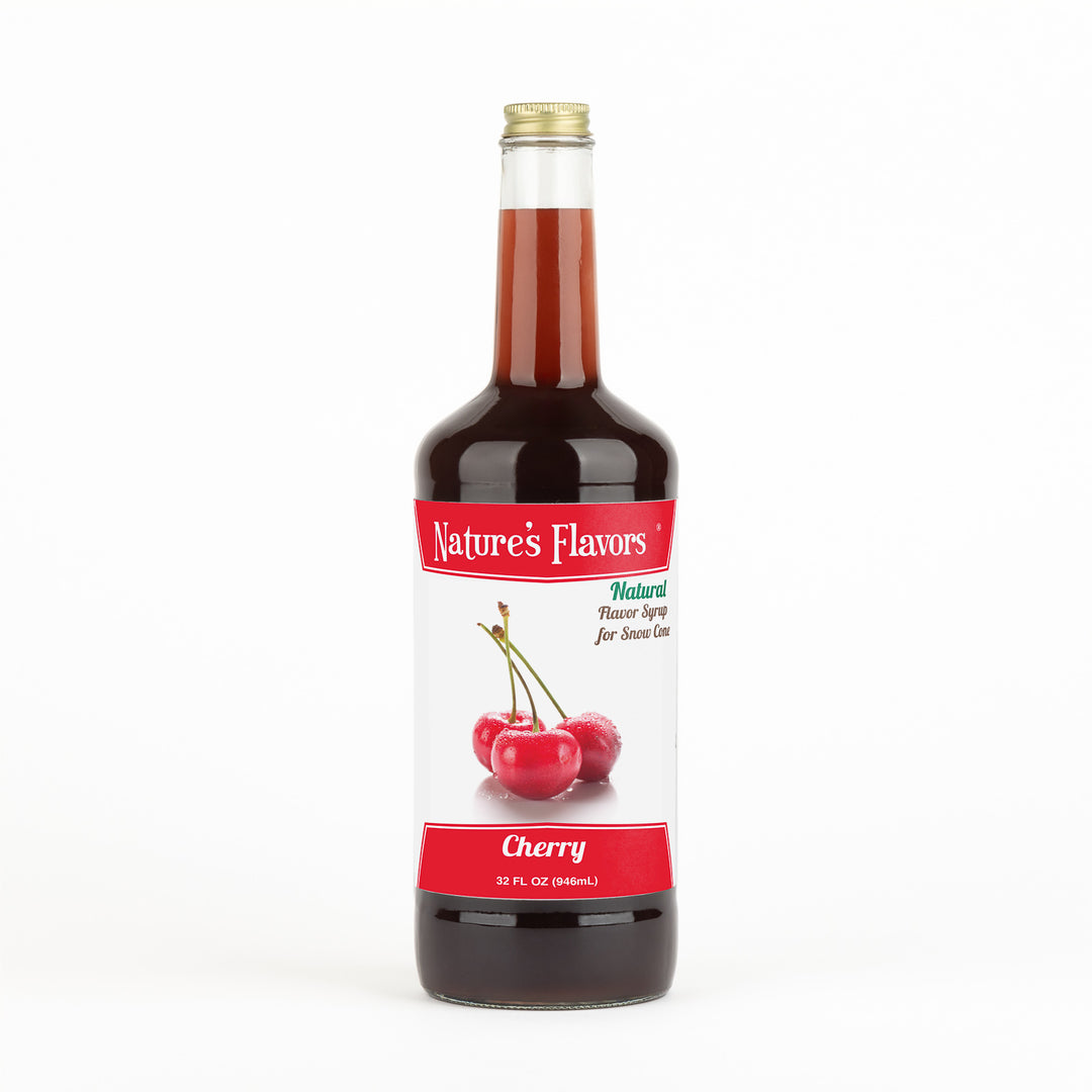 Cherry Snow Cone Syrup, Natural