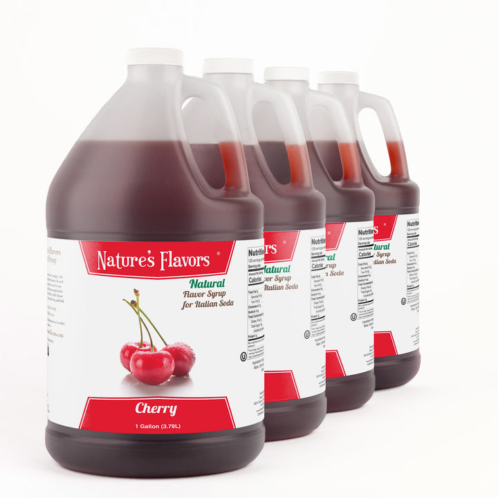 Cherry Italian Soda Syrup, Natural