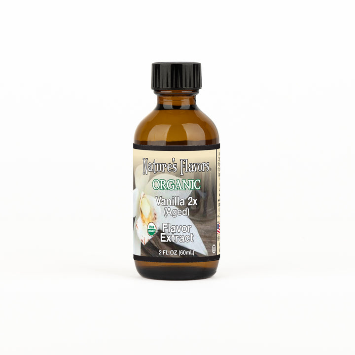 Vanilla Flavor Extract Aged (2x Fold), Organic