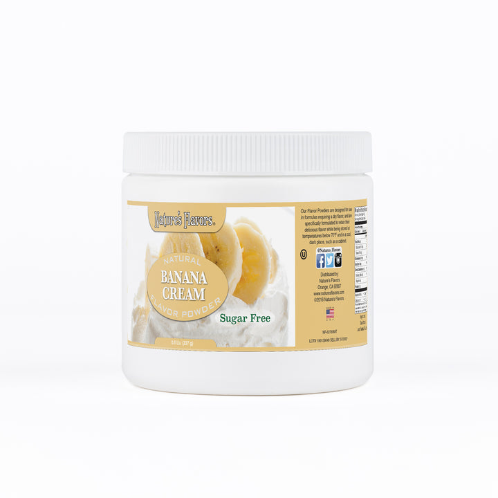 Banana Cream Sugar Free Flavor Powder