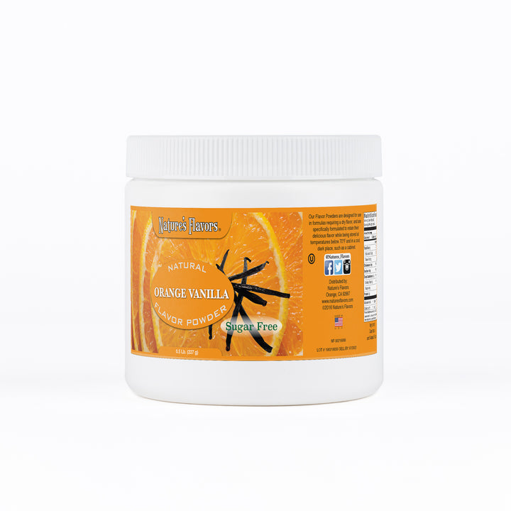 Orange Vanilla Sugar Free Flavor Powder