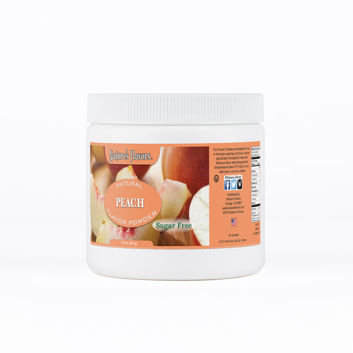 Sugar Free Peach Flavor Powder