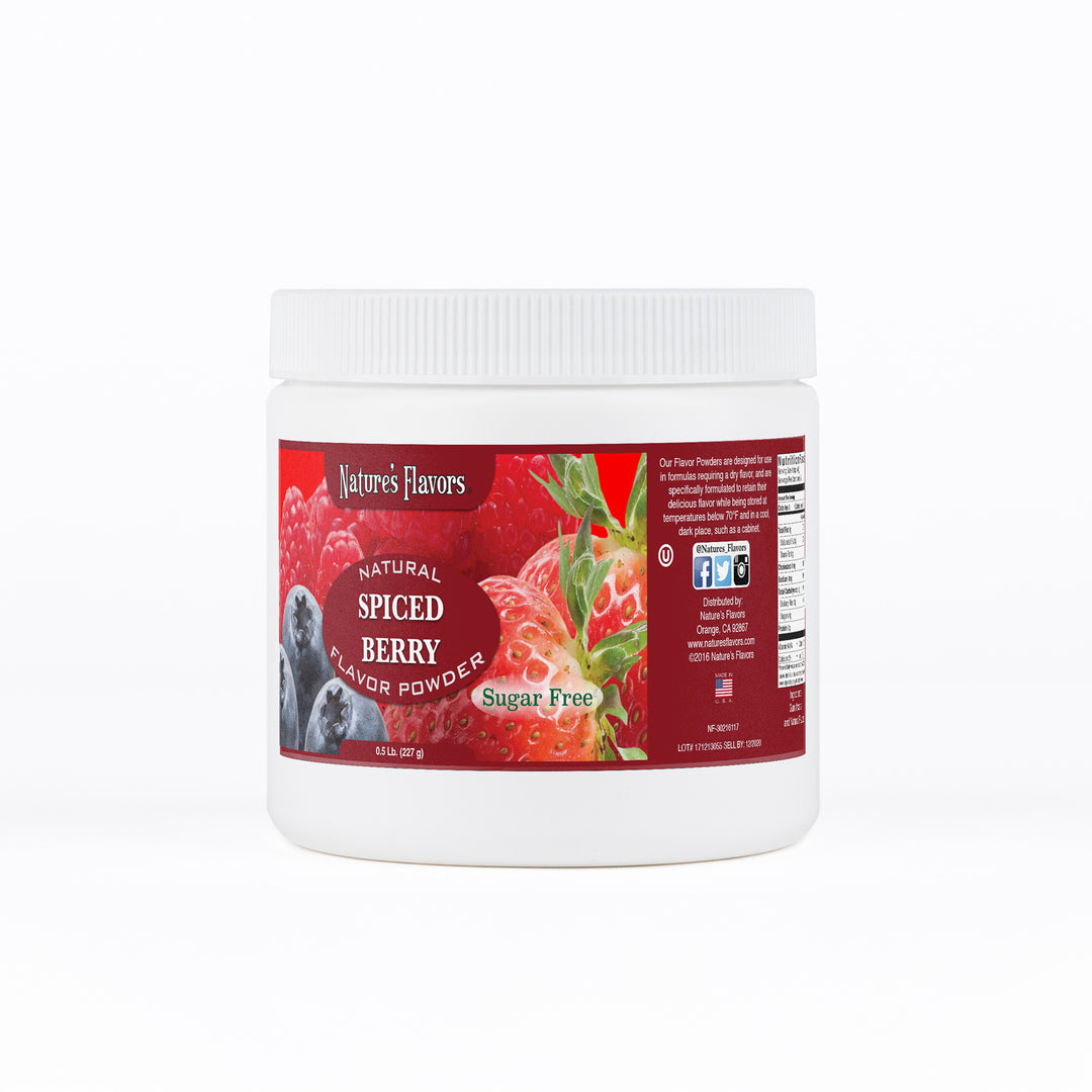 Sugar Free Spiced Berry Flavor Powder