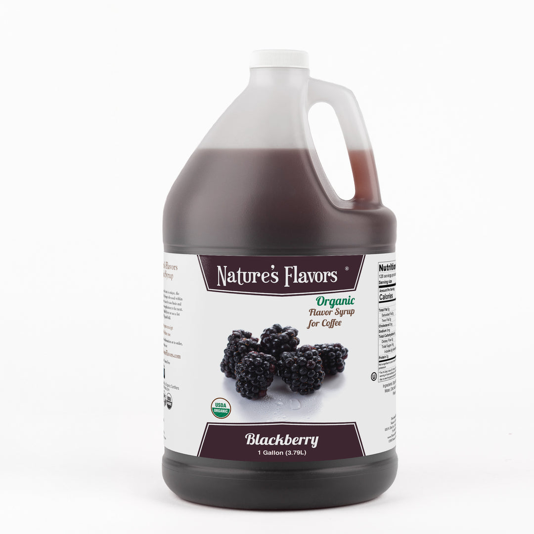 Blackberry Coffee Syrup, Organic