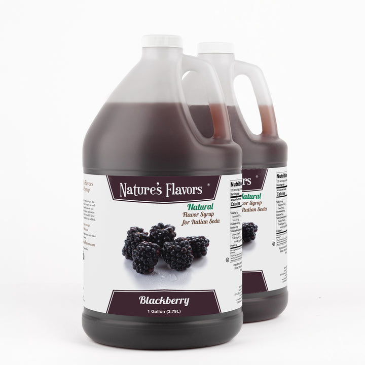 Blackberry Italian Soda Syrup, Natural
